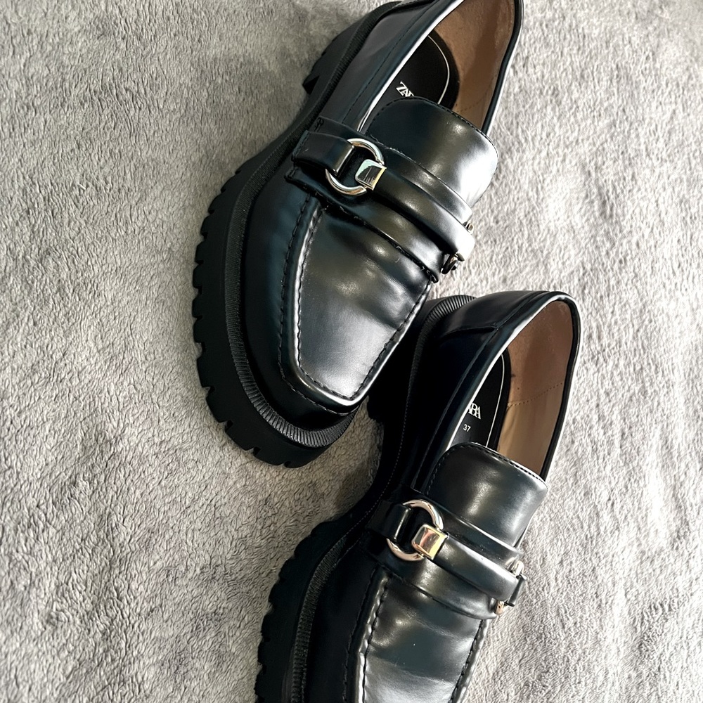 Zara loafers